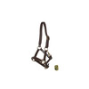 Licol cuir reglable Shetland noisette