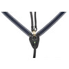 Elastic breastplate with brass plated buckles