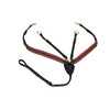 Elastic breastplate with brass plated buckles