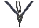 Collier de chasse elastique avec boucles chrome