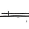 Reins rubber grip with fancy stitching