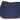 Saddle pad navy/white and red cord pipings - Pony