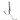 Collier de chasse 3-point - bouckles laiton - CS noir