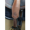 Mono beugelriemen in Aniline leder - Extra Small zwart